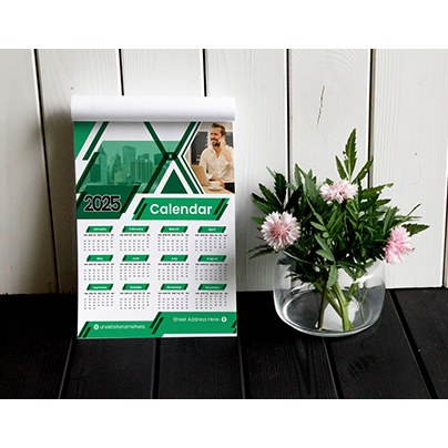 

Kalender Dinding 2025 Custom isi 6 Lembar| Uk. 31x47cm | A3