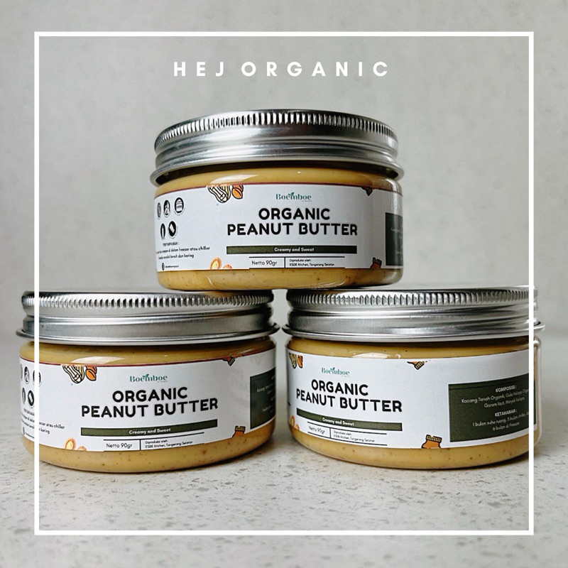 

Organic Activated Peanut Butter Untuk Mpasi & Dewasa Egg Free Dairy Free