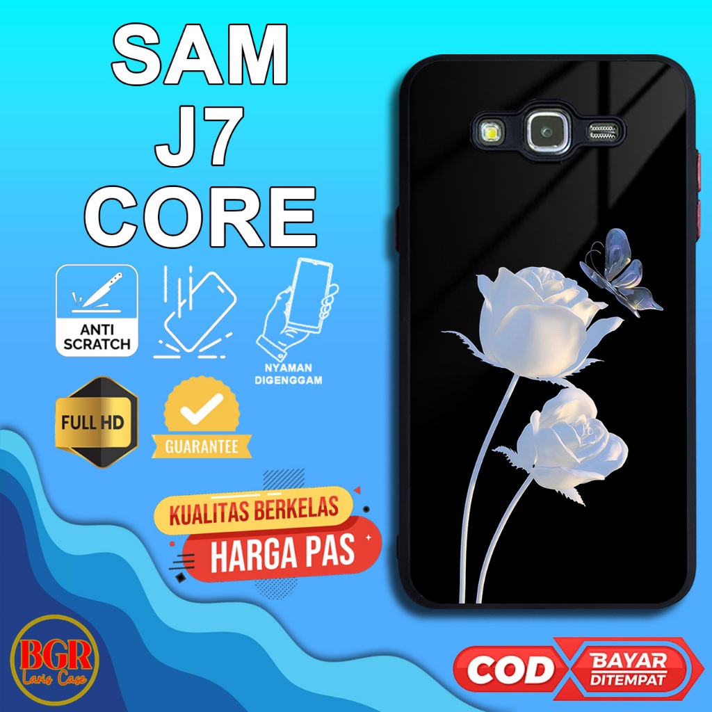 Case Samsung J7 Core Terbaru [BungaKupu] Hardcase Softcase Glossy Bgrlariscase Case Samsung J7 Core