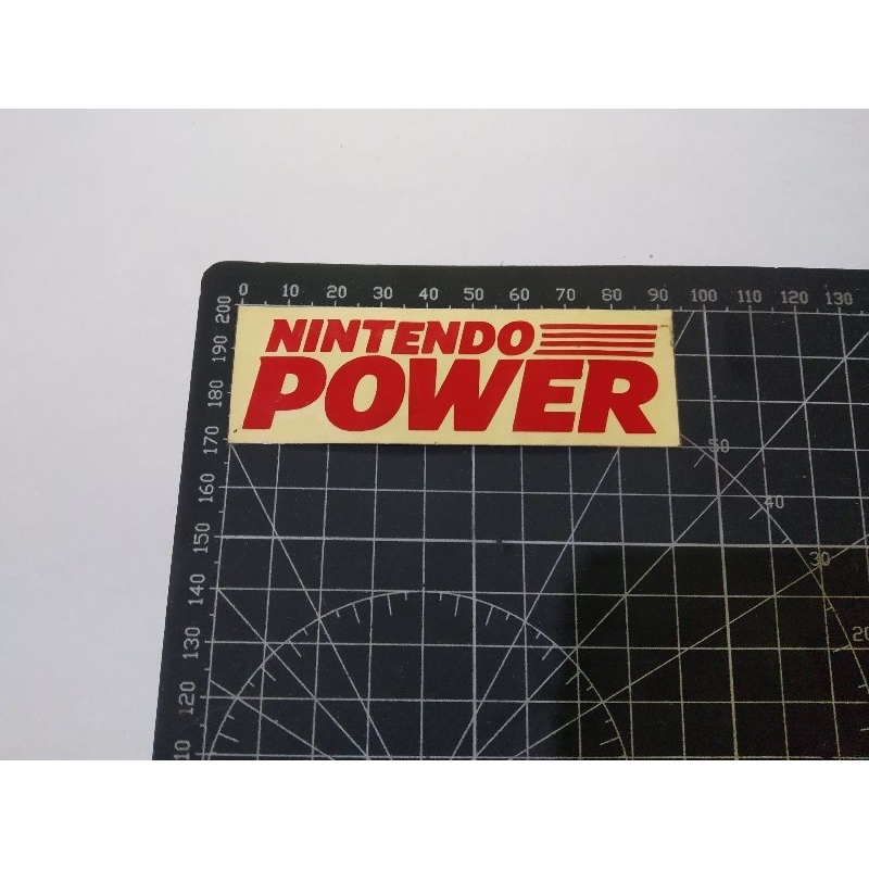 

stiker cutting Nintendo power