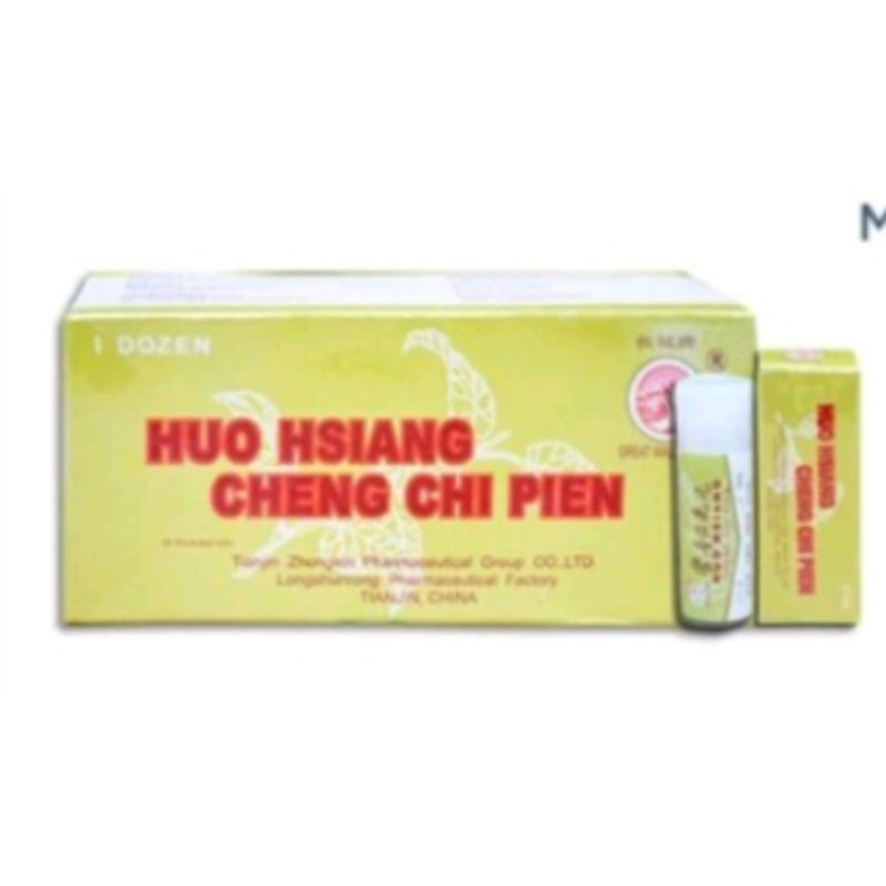 

Huo Hsiang Cheng chi pien / Huo Xiang Zheng Qi pien -obat sakit perut