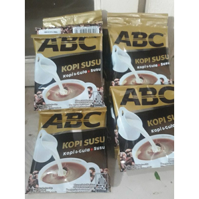 

kopi ABC susu 1 renteng (10 biji)