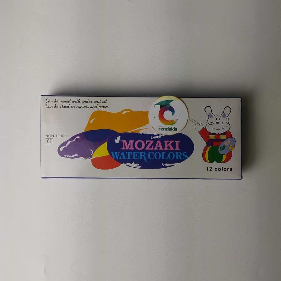 

Cat air Water Color Mozaki 12 warna