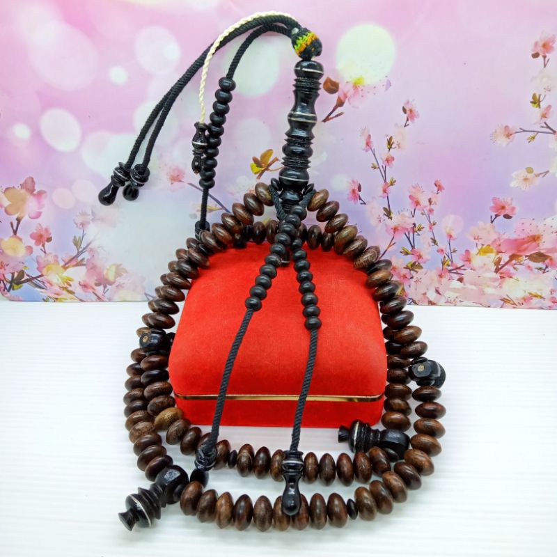 tasbih tijani kayu kalimosodo original S78
