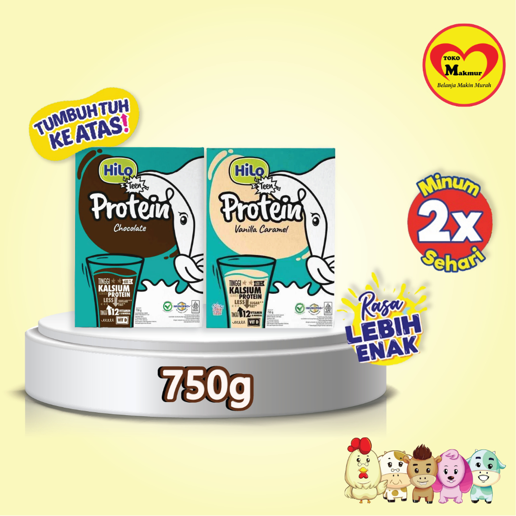 

Hilo Teen Vanila / Coklat 750gr / Toko Makmur Pondok jati