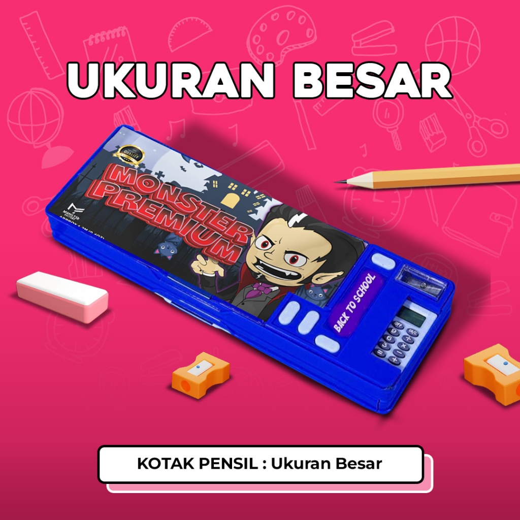 

Kotak Pensil PREMIUM Ukuran Besar