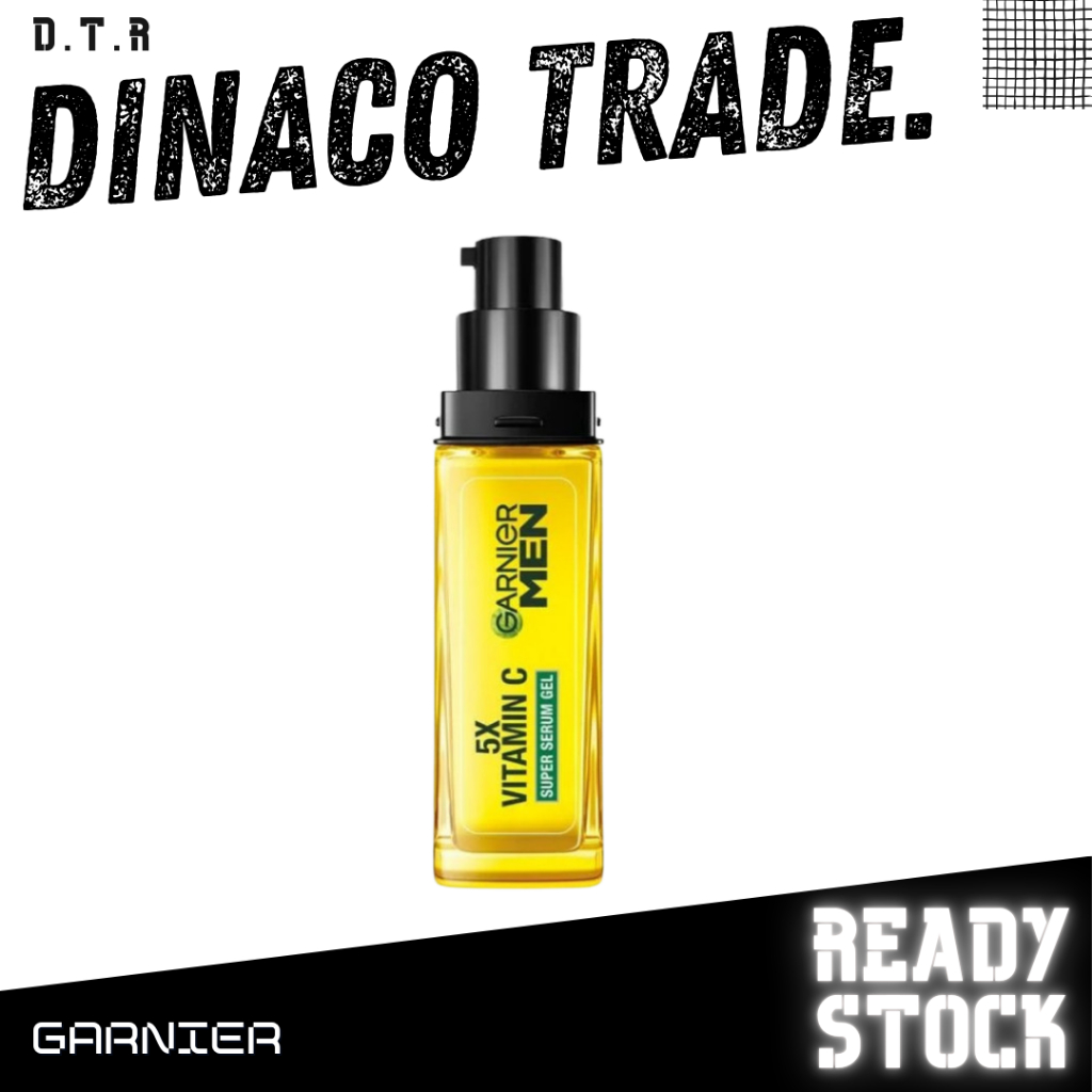 GARNIER Men Turbo Bright Super Serum Gel / Membantu Mencerahkan Wajah