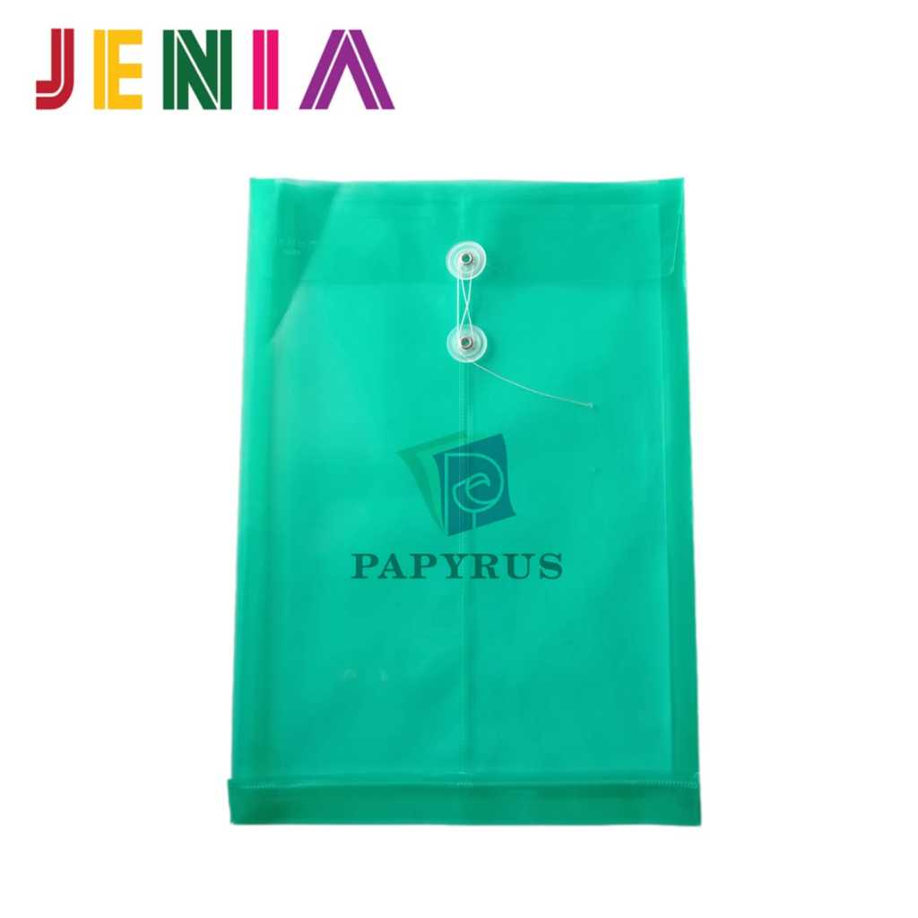 

MAP TALI / MAP PLASTIK TALI / MAP TALI FOLIO JENIA HIJAU