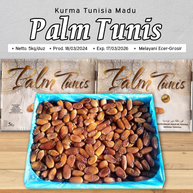 

Kurma Tunisia Madu 5 kg