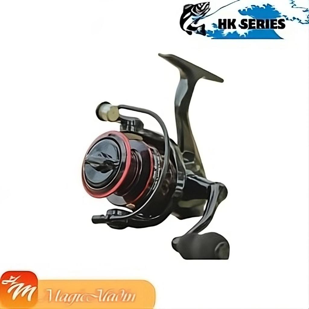 Reel Pancing Fishing Reel HK Reel Pancing Murah Kuat Cuci Gudang Full Besi Ril Alat Pancing Ikan