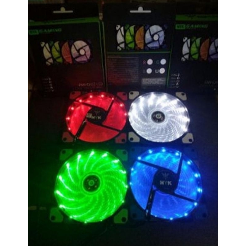 Fan Casing 12cm NYK Silent LED Fan Case 12 cm
