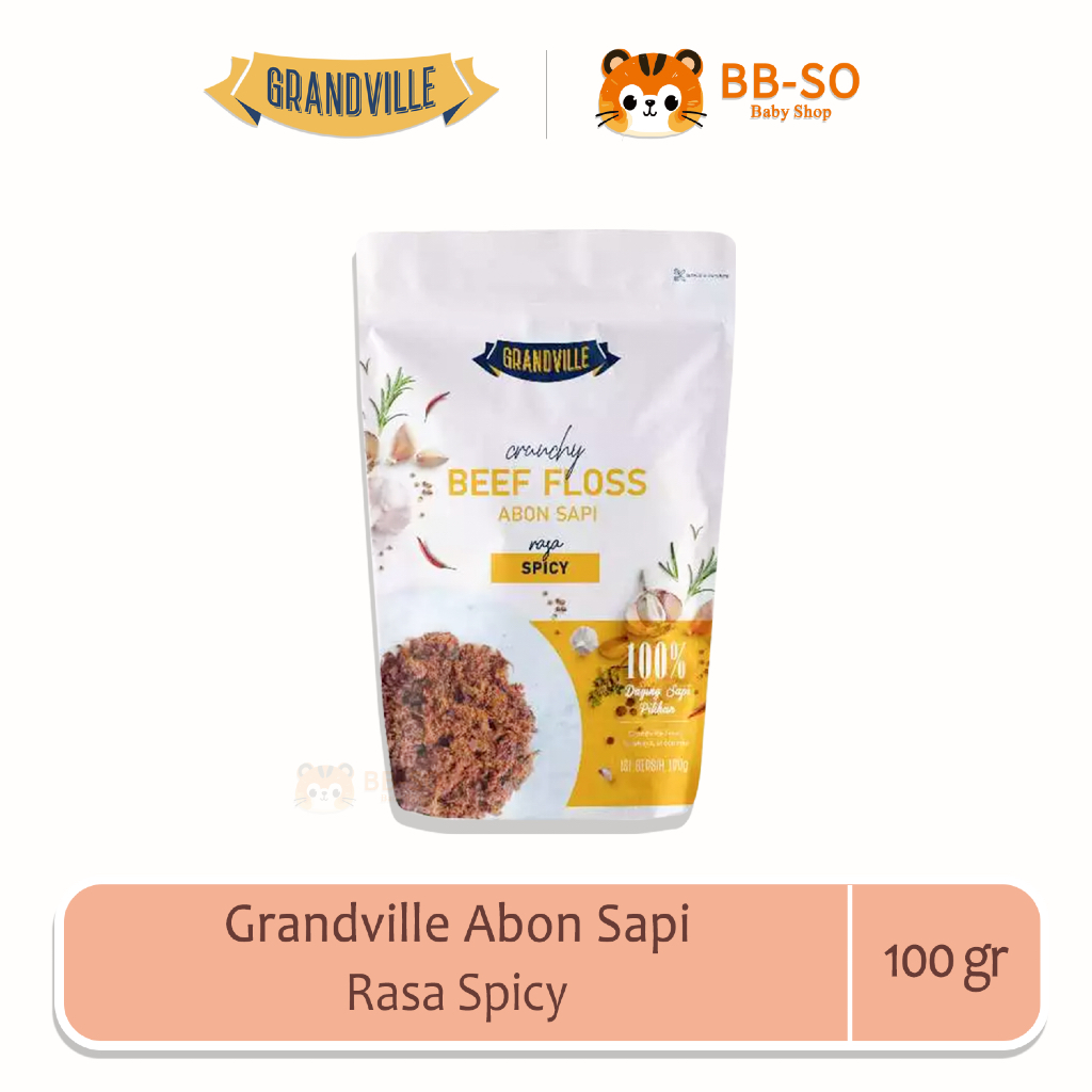 

bGF Grandville Abon Sapi Crunchy Single Pack - 100 Gr