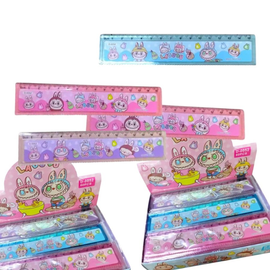 

Stationery Mistar Penggaris Labubu 15 cm - Random 1 pcs D-0052