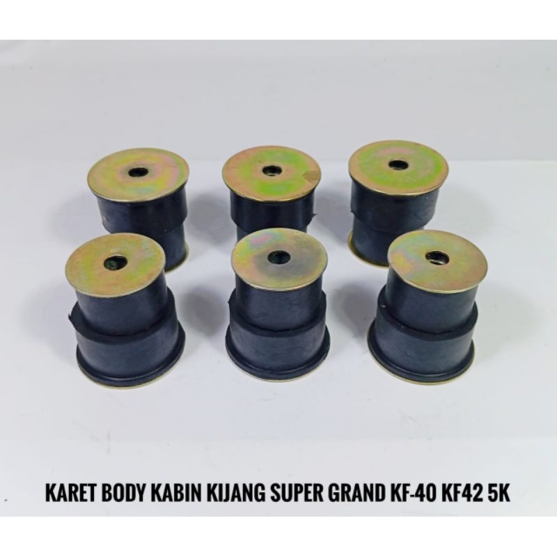 Karet Body kabin Karet Kabin KIJANG KF40 5K KIJANG SUPER ROVER JANTAN 1set/6pcs
