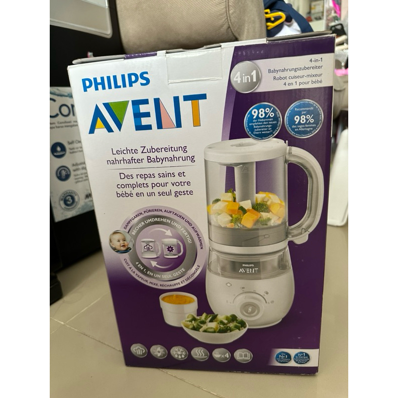 Philips Avent Blender 4in1 | Baby Food Processor - Preloved / Bekas