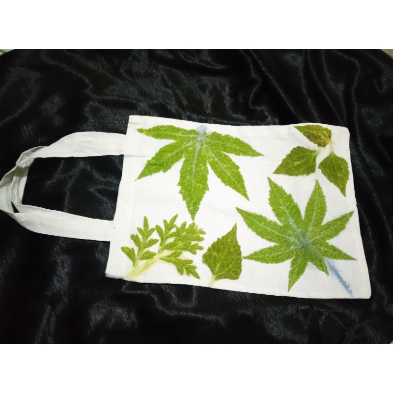 Totebag ecoprint