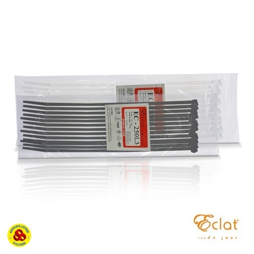 

Eclat Cable Ties 30 CM L4 Black Pengikat Kabel Tis 30cm L4.8mm Hitam