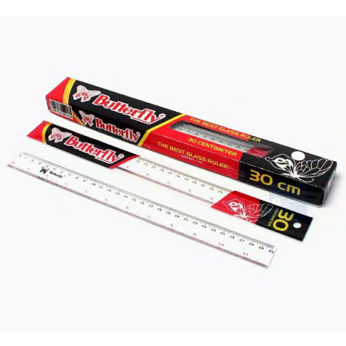 

Penggaris Mika 30 cm Butterfly