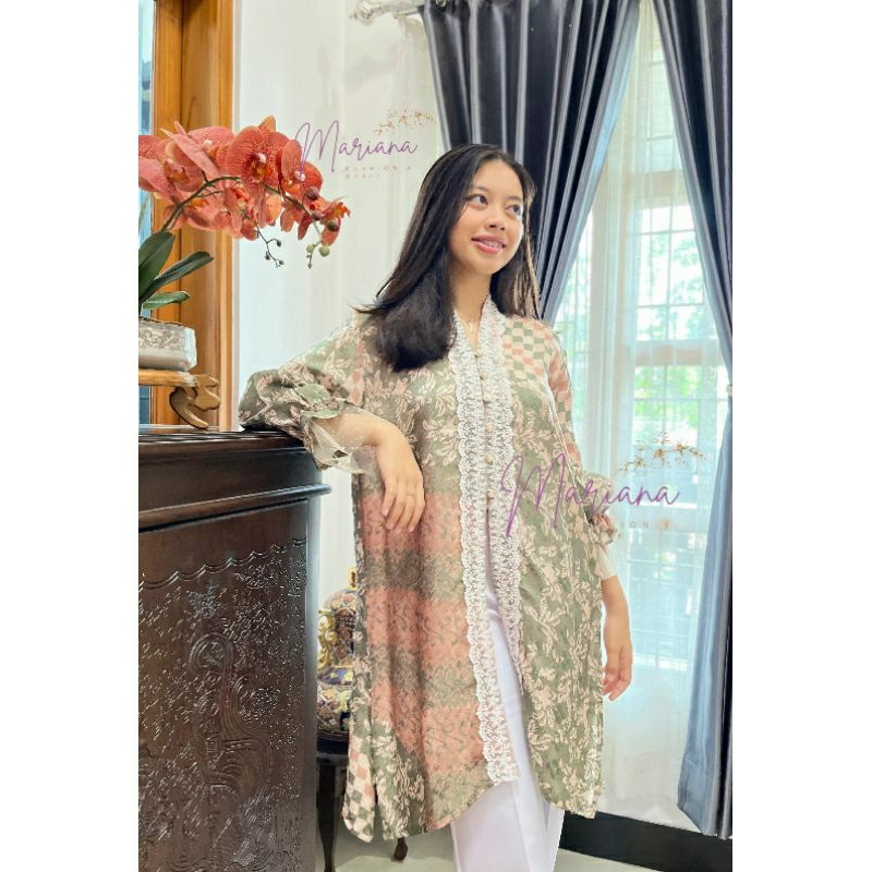 MARiANA Fashion _ "LAiLA" Tunik Batik | Tunik Batik | Tunik Viscose | Atasan Batik