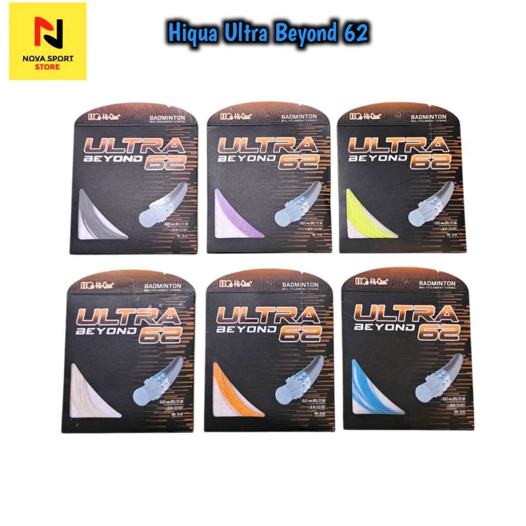 Senar Badminton Hiqua Ultra Beyond 62