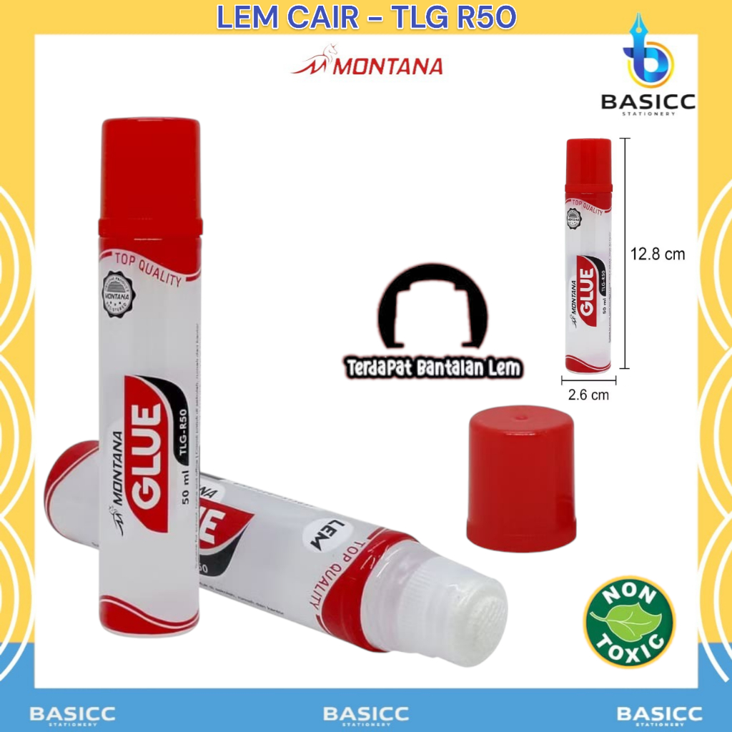 

Montana Lem Cair Liquid Glue 50ml TLG-R50 | @1 Pcs
