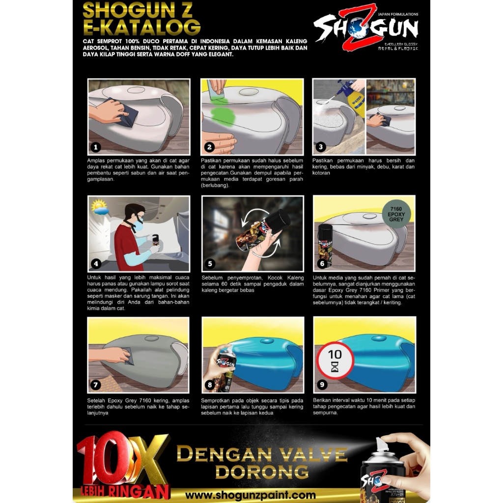 Pilok Pilox DITON BALTIC WHITE 847 PUTIH TULANG 300ml Cat Semprot Pylox RB3