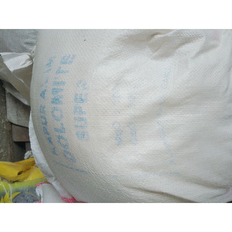 kapur dolomite pertanian karung