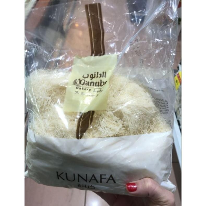 

Kunafa Arab / Konafa Pastry Frozen / Kataifi / Kadayif untuk Dessert dan Cokelat Dubai