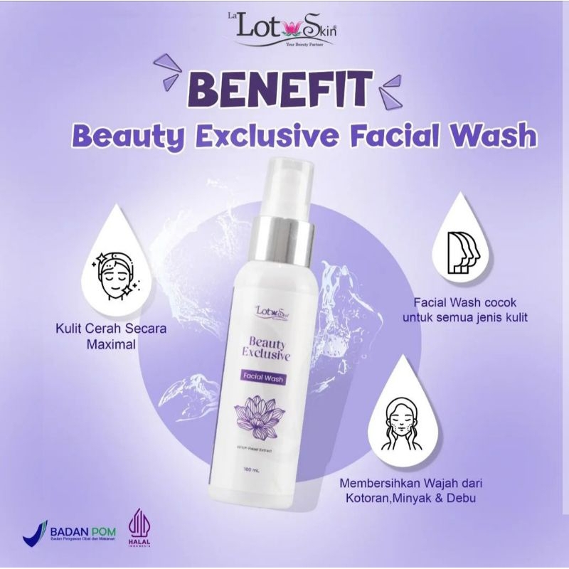 Lalotuskin Facial wash Lalotuskin facial wash pemutih murah