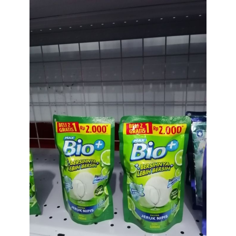 Bio+/sabun pencuci piring