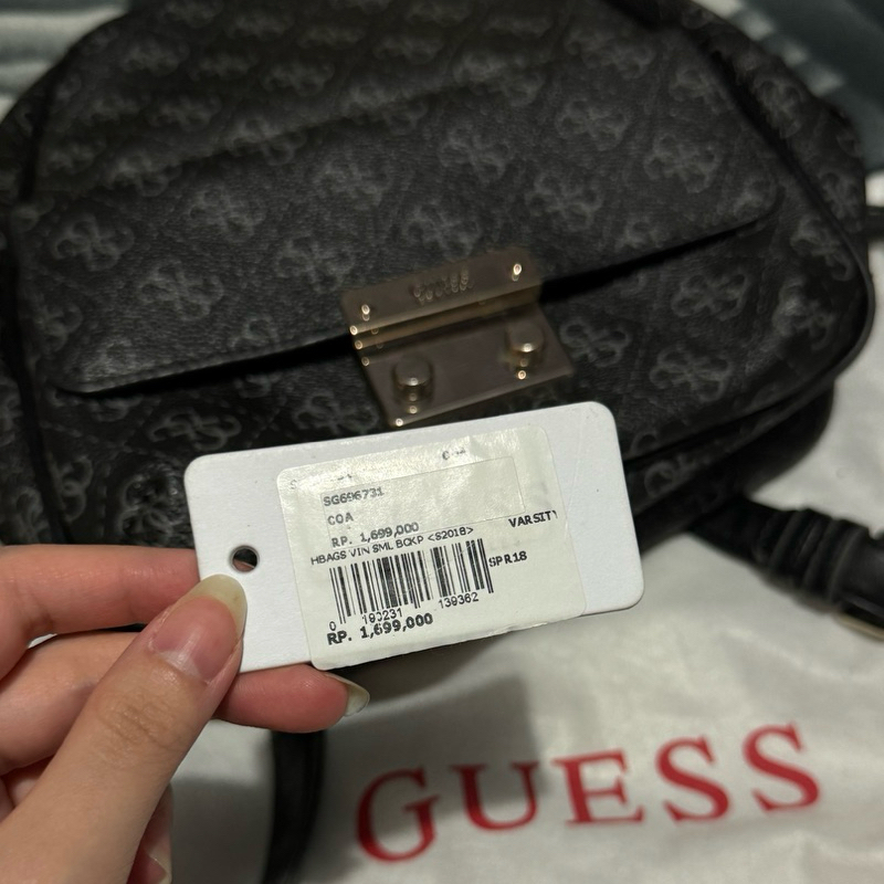 preloved ransel bag GUESS ORI