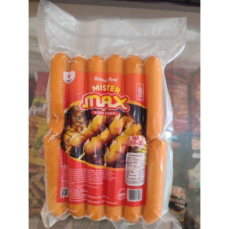 

Mister Max Sosis Bakar 12pcs