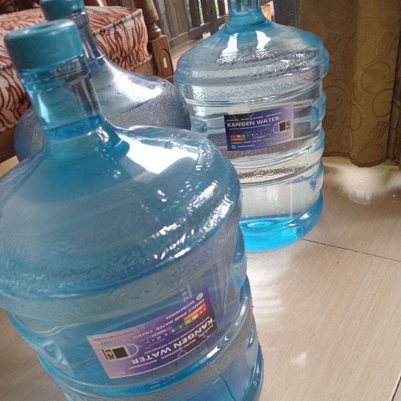 

air kangen 19lt fresh dari mesin