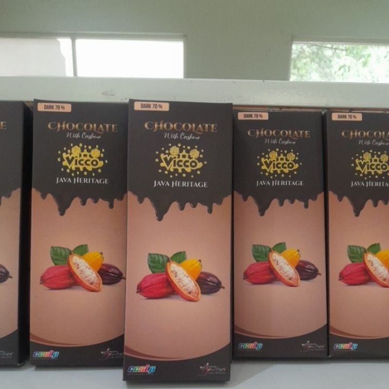 

Vicco Cokelat Bar Dark Mente Premium by Puslit Jember