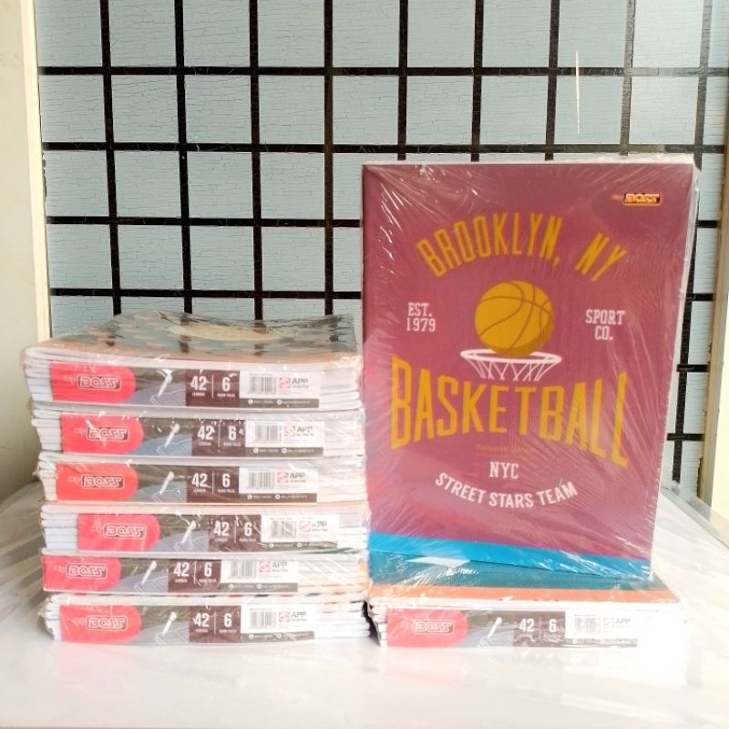 

HJK Buku Tulis Campus Big Boss 42 Lembar ( Pak 6 Buku ) [ Original ]
