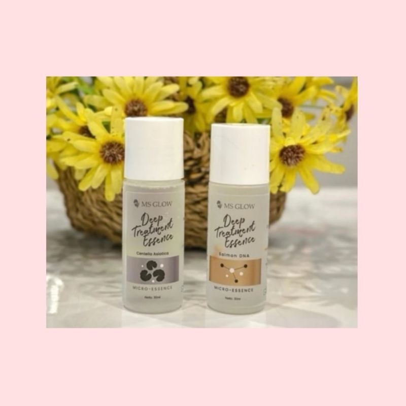 (MINI) Deep Treatment Essence Cantela Mini Ms Glow / Deep Treatment Essence Salmon DNA Mini Ms Glow 