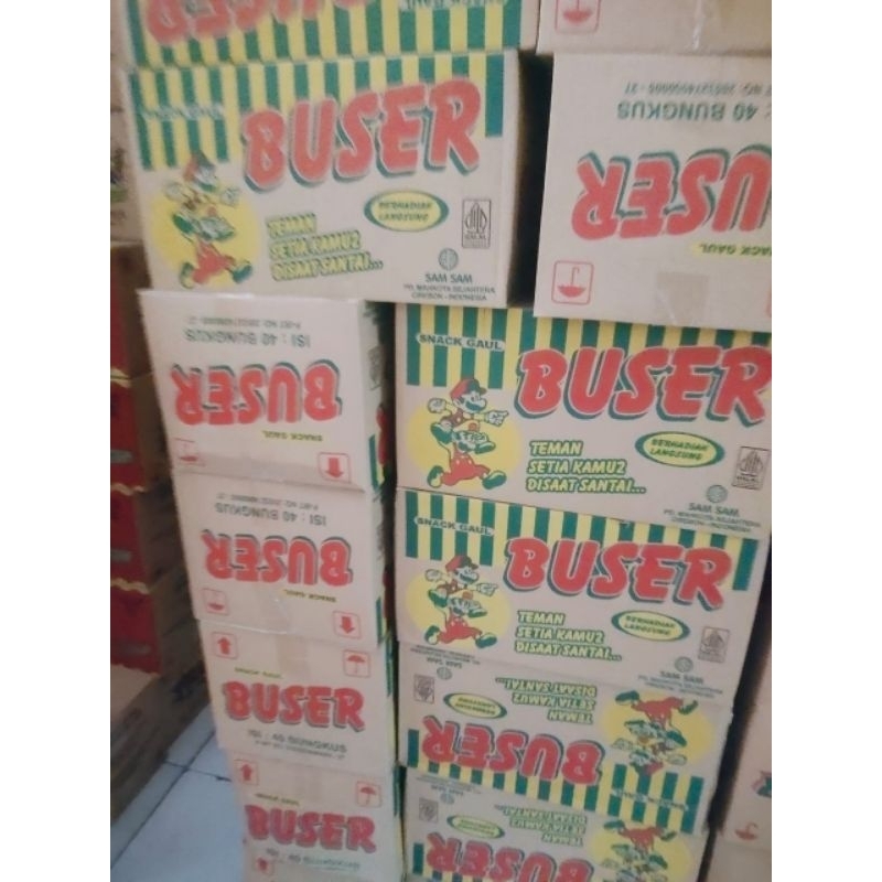 

SNACK CHIKI BUSER ISI 40 PCS BERHADIAH