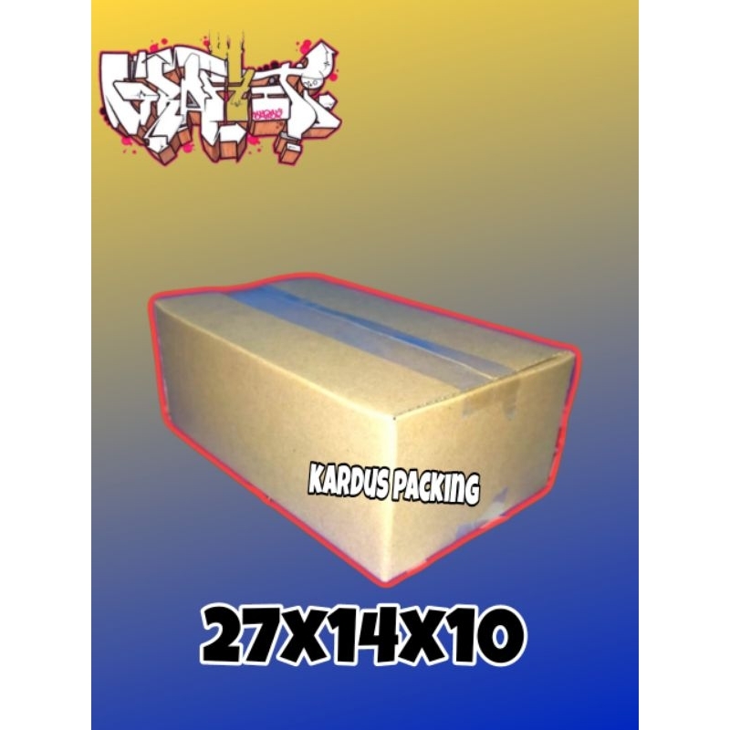 

kardus packing 27x14x10 kartonbox/kardus mini/kardus grosir