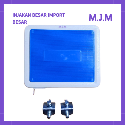 Injakan pedal dinamo mesin jahit-pijakan besar import