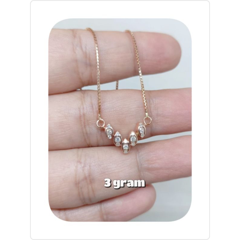 Acc Aksesoris/ Kalung / Tura Padi Mata 5