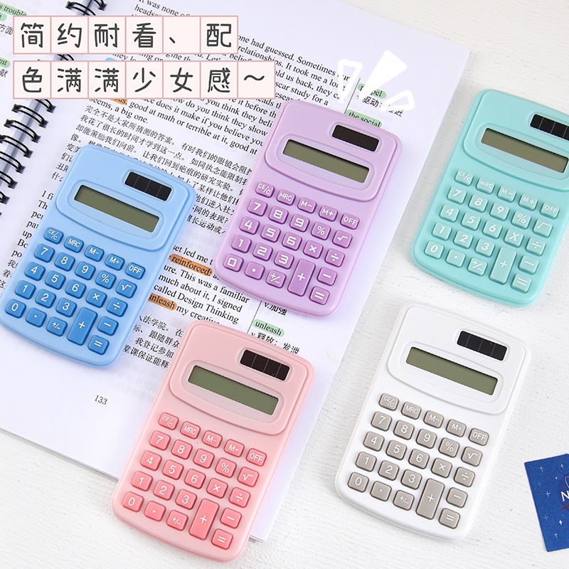 

Kalkulator Minimalis 8 Digit / Calculator For School / Mini Calculator Lucu/ Calculator Mini Pocket Sized 8 Digit Warna Lucu