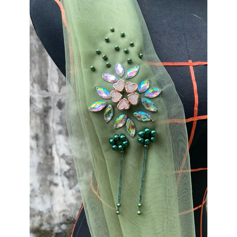 nala selendang, selendang tille, selendang pundak, sependang lepas pasang, selendang kebaya