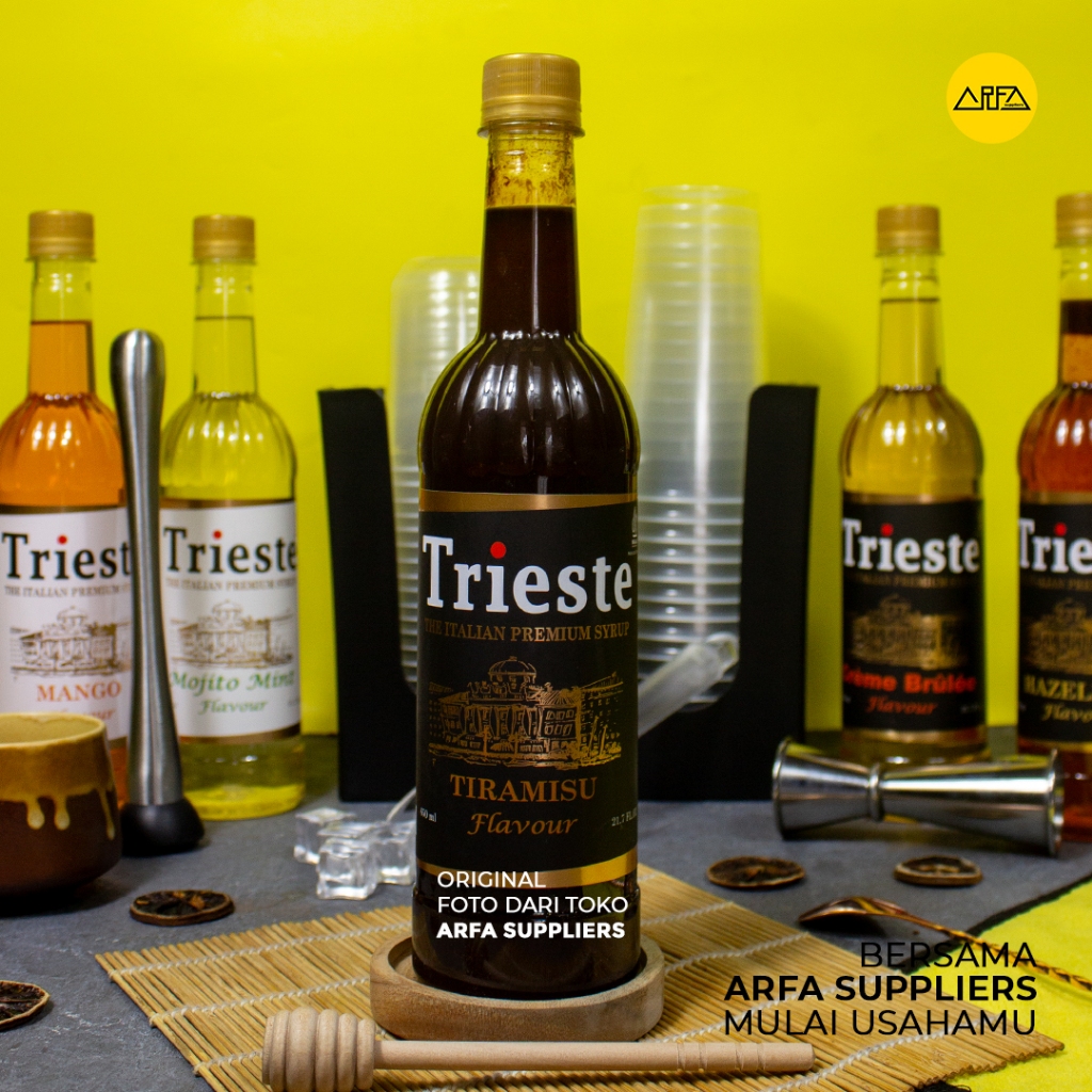 

Trieste Sirup Tiramisu - Sirup Rasa tiramisu