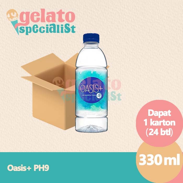 

OASIS+ 330ML - AIR MINERAL PH9 (24pcs)