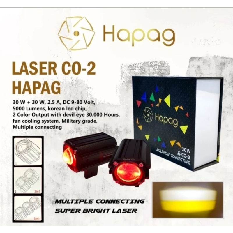 Mini Laser Hapag Co-2 Multiple Connecting 30Watt