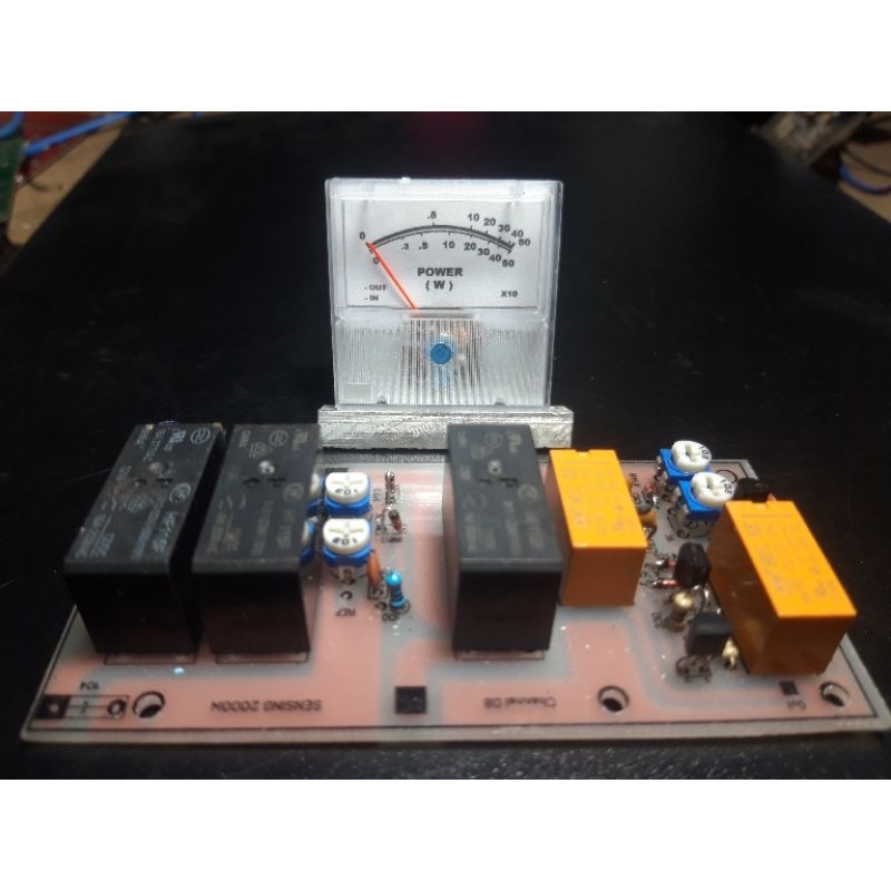 PAKET SENSING RF PROTEK INPUT + VU POWER METER 500W