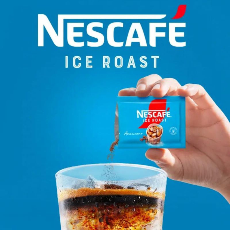 

NESCAFE ICE ROAST NESCAFE AMERICANO RENCENG ISI 10PCS NESCAFE BUAT DIET