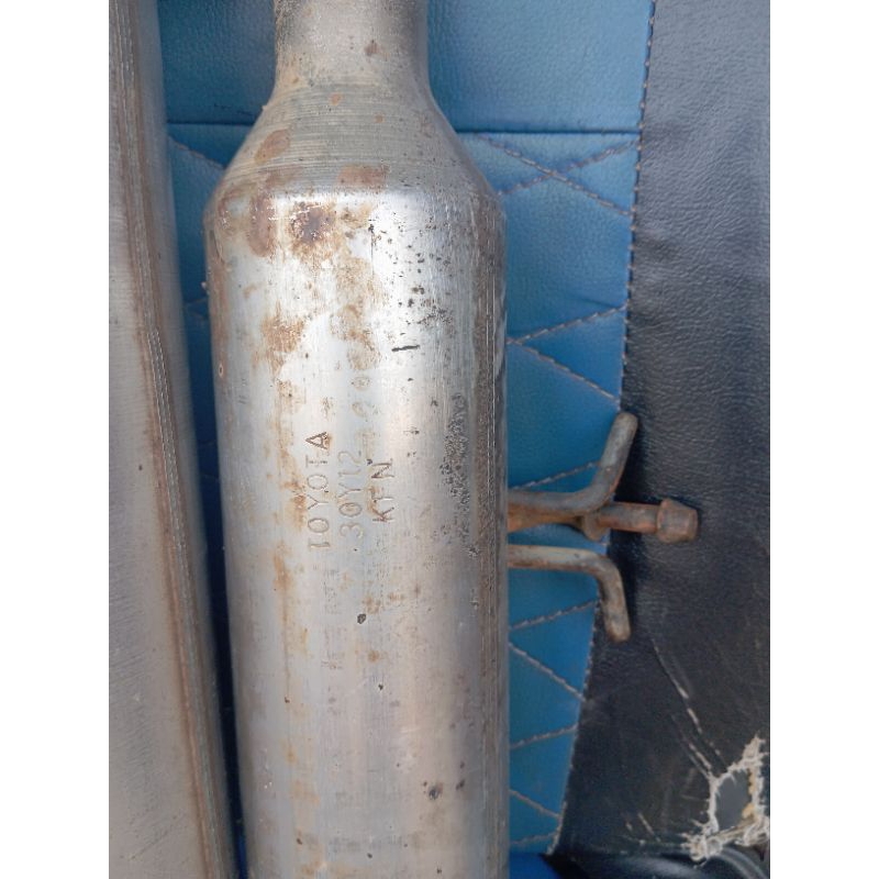 Knalpot standar+Resonator mobil toyota Etios VALCO original