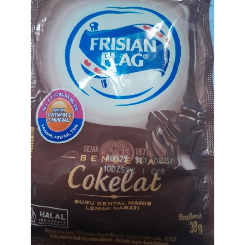 

Frisian Flag Bendera Kental Manis Cokelat Sachet 38g - 1 pcs