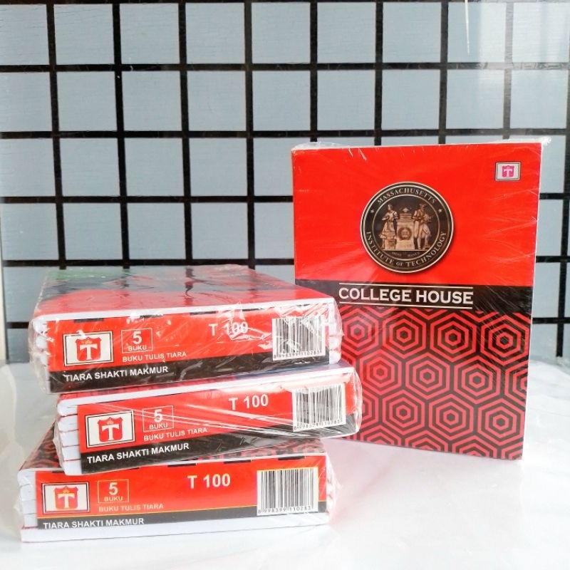 

Buku Tulis Tiara 100 Lembar Uk. Kwarto ( Pak 5 Buku ) [ Orinal ]